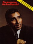 Cover of Engineering News-Record, February 10. 1972, Construction's Man of the Year issue