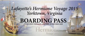 Hermione-Lafayette tour ticket